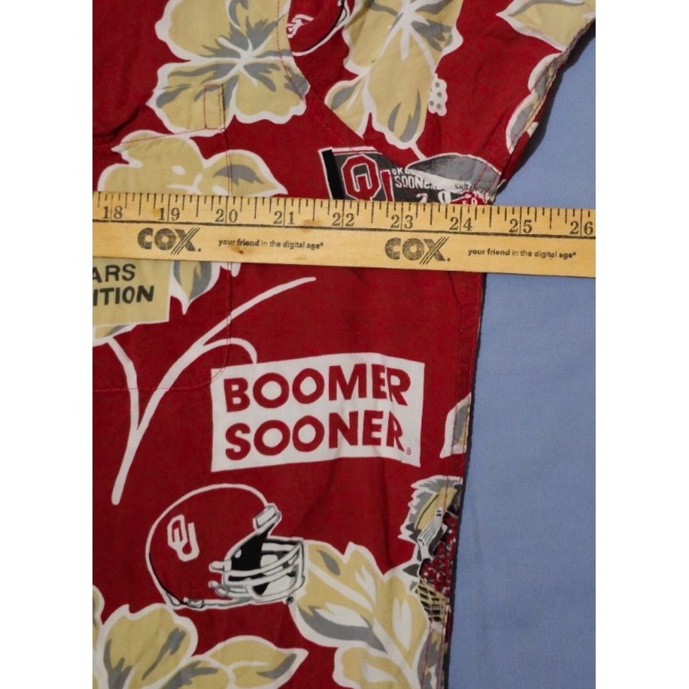 Vintage Champions Oklahoma Sooners Reyn Spooner Button Shirt Large AOP - Picture 5 of 6